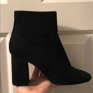 Size 11- Black Ankle Booties